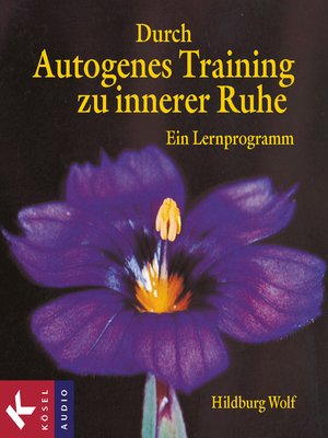cover image of Durch Autogenes Training zu innerer Ruhe